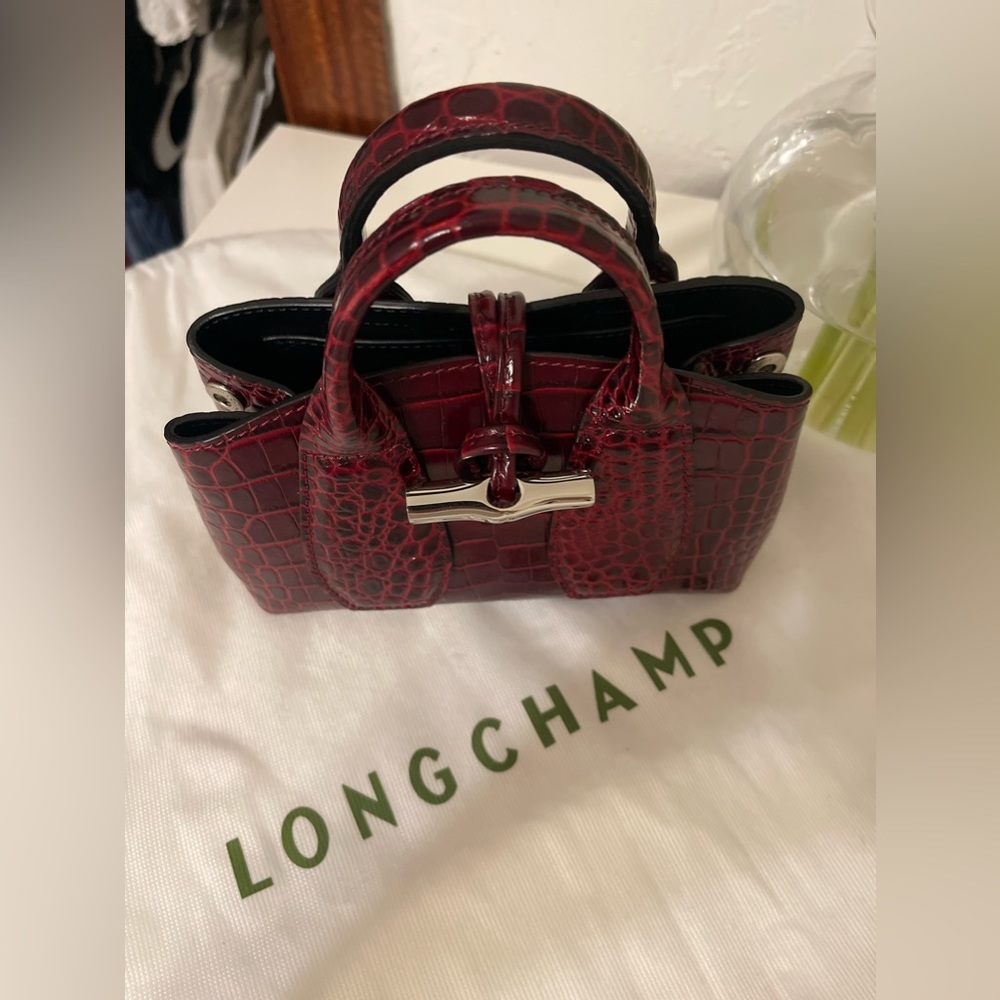 Longchamp limited edition red bag.